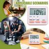new Digital Kitchen Timer With Large Display 24-Hour Countdown Alarm For Cooking Baking, Study Workout Games & Classroom