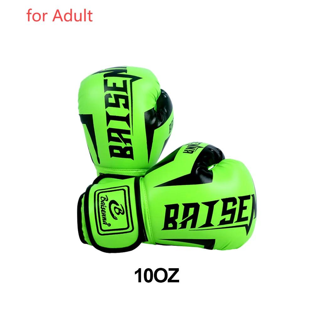 PU Boxing Gloves Fighting Kick Boxing Gloves Karate Muay Thai Training Workout Kickboxing Gloves Taekwondo Protector Adult Child