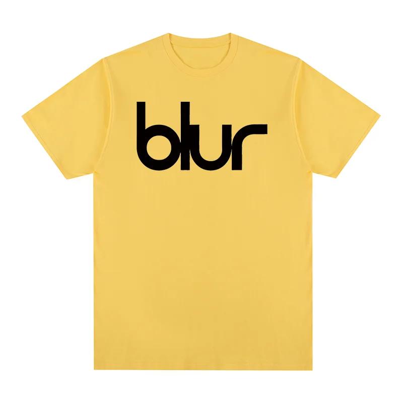Blur Vintage Tshirt Fuzzy Band British Rock Punk Music Cotton Unisex T Shirt New Tee Tshirt Womens Tops