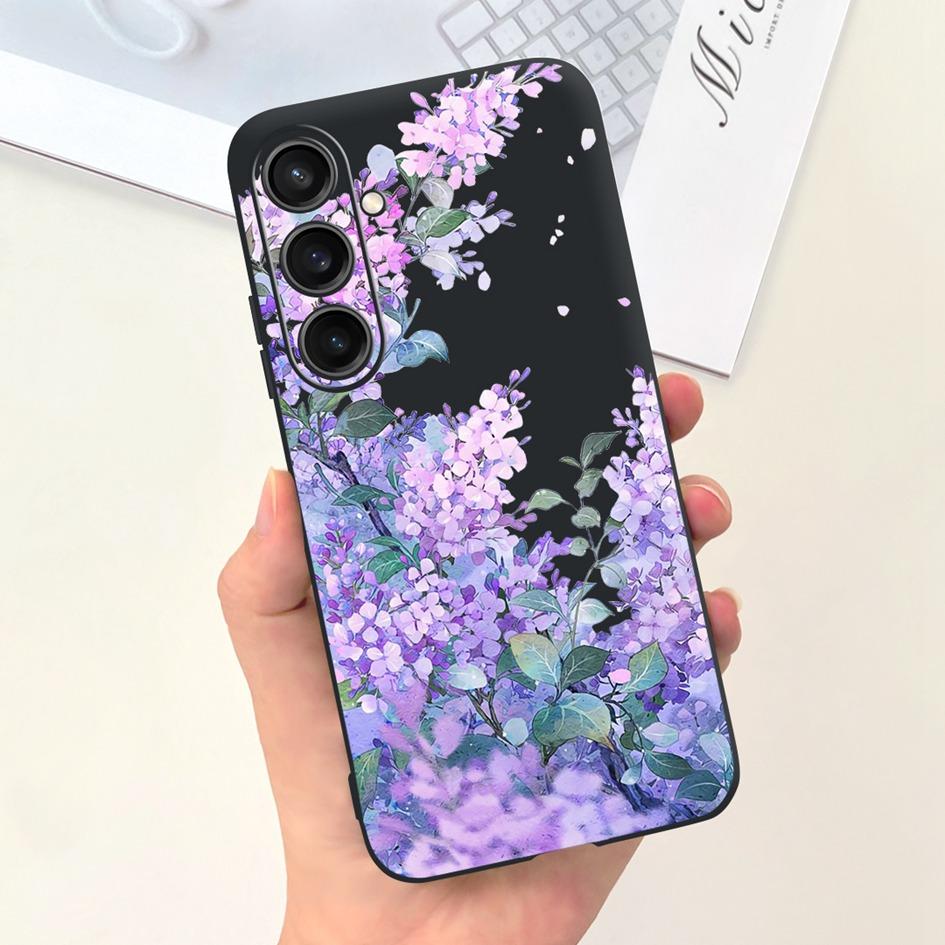 For Samsung Galaxy A25 2023 Case SM-A256B Cover Popular Flower Cartoon Soft Silicone Funda For Samsung A35 A25 5G A 25 Protector