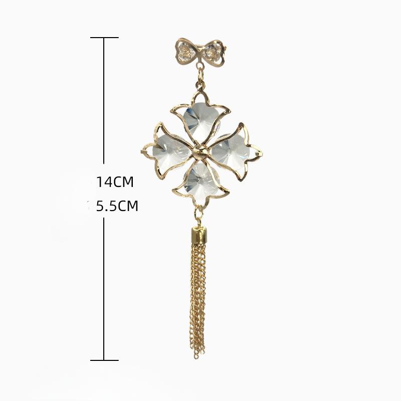 Kristallvorhang Dekorative Schnalle Stift Typ Vorhangbefestigungsschnalle Rostfrei und Langlebig