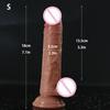 Realistic Ve And Plump Testicle Silicone Simulation Thick Dildos Anal Plug Dildo With Powerful Suction Cup Sex Toys For Women