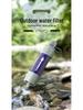 Portable Mini Water Purifier Straw for Outdoor Adventure, Camping, and Emergency Survival