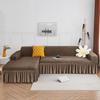 Rock Ecksofabezug Atmungsaktive Stretch Sofabezüge Sofa Chaiseüberzug Lounge Für Zuhause Wohnzimmer Gartenmöbel Schutz