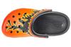 Crocs Classic Flames Clog Kids, for Boy Black Slides