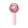 3pcs Portable Handheld Mini Fans with 3 Speed 180° Adjustable USB C Rechargeable for Travel Stylish Indoor Outdoor Eyelash Fan
