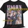 XIAOJUN WAYV T Shirt Vintage Retro 90s Homage Sweater Member Saf Vintage Washed Stretched Breathable Graphic Slightly Casual