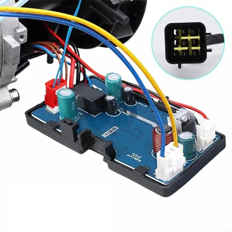 242A 12V/24V Diesels Air Heater Circuit Controller for 3KW/5KW Parking Heaters High Performances Designs Cold Weather Comfort