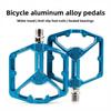 Fahrradpedale Aluminiumlegierung Mountainbike Rennrad Antirutsch Schnellspanner Doppellager