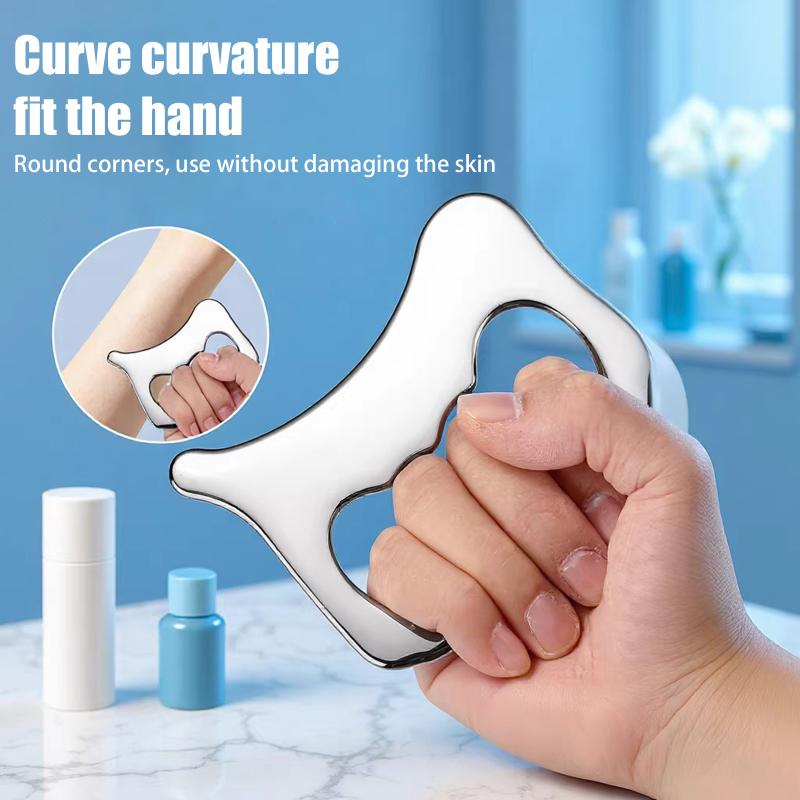 Muscle Fascia Knife Multi-Functional Muscle Release Massage Knife Exercise Scraping Knife Gym Stainless Steel Gua Sha Sheet