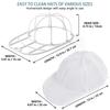 Fododo Cap Washer, Hat Washing and Shape Preservation for Baseball Caps, Washing Machine or Dishwasher Safe, Hat Washing Frame for Adults and Children
