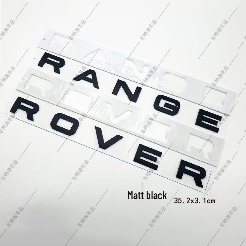 

Наклейки с логотипом RANGE ROVER Hood и Sport - Передняя и Задняя, Дизайн Аврора