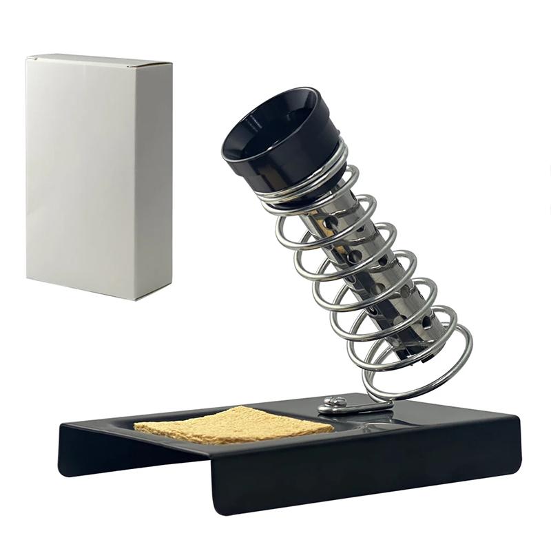 Portable Holder Soldering Tin Stand with Welding Cleaning Sponge Electric Soldering Iron Accessories Soldering Iron Stand