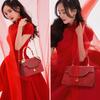 Women'S Bag Niche Red Wedding Bag Bridal Bag High-End Sense Portable Shoulder Messenger Women'S Bag