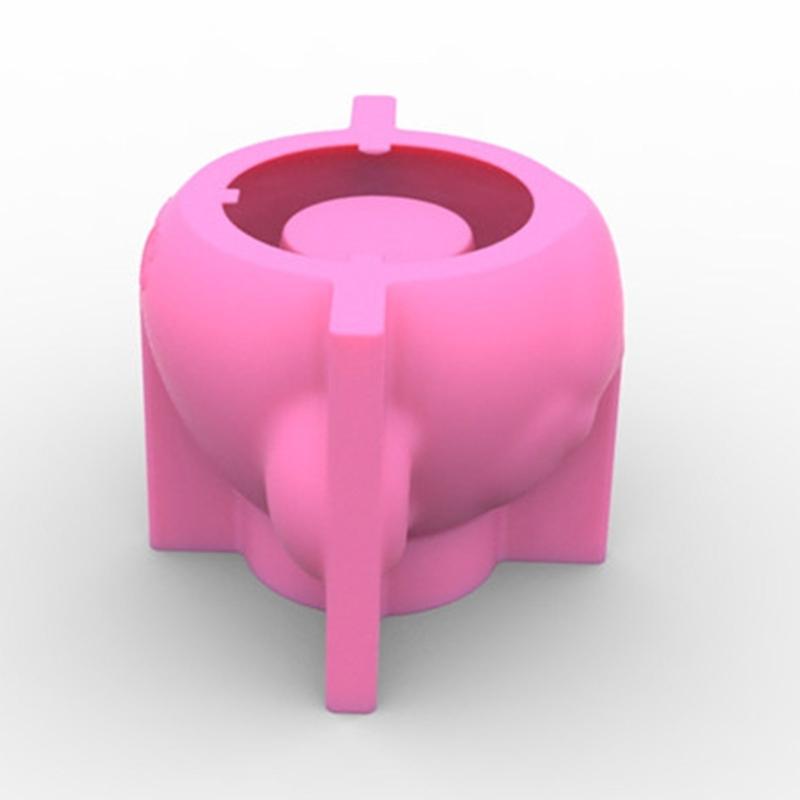 Succulents Flower Pot Resin Silicone Mold Suitable for Diy Garden Concrete Flower Pot Candle Holder Crafts Home Decor