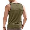 Men's Sport Sleeveless T-shirt Breathable Slim Undershirt Pocket Top Vest