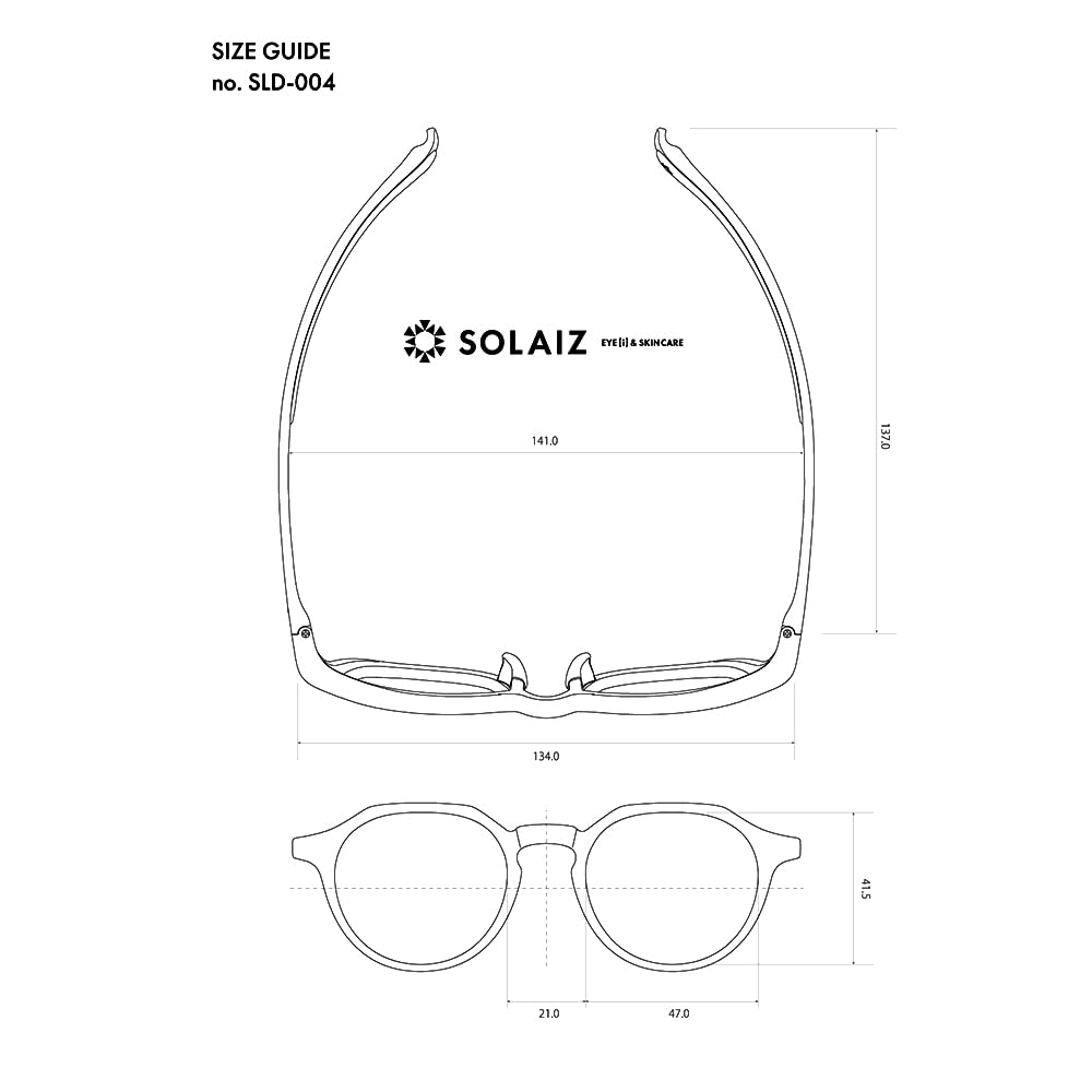 Sunglasses DAILY USE Crown Panto CRYSTAL ONE [SOLAIZ] Men's Women's SLD-004 BK/GREEN