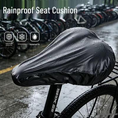 Waterproof Bicycle Saddle Cover - Rain & Dustproof for Mountain & Road Bikes