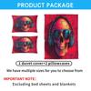 Flame Skull Down Comforter Set Bedding Set 3-piece Duvet Cover Set