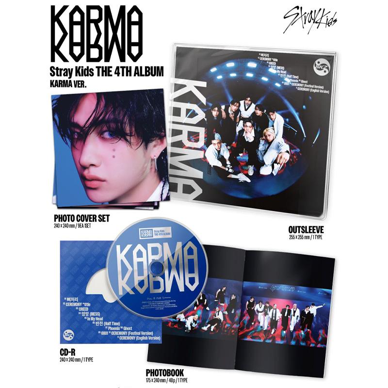 [PRE ORDER] Stray Kids – 4th Album ‘KARMA’ (KARMA Ver.)