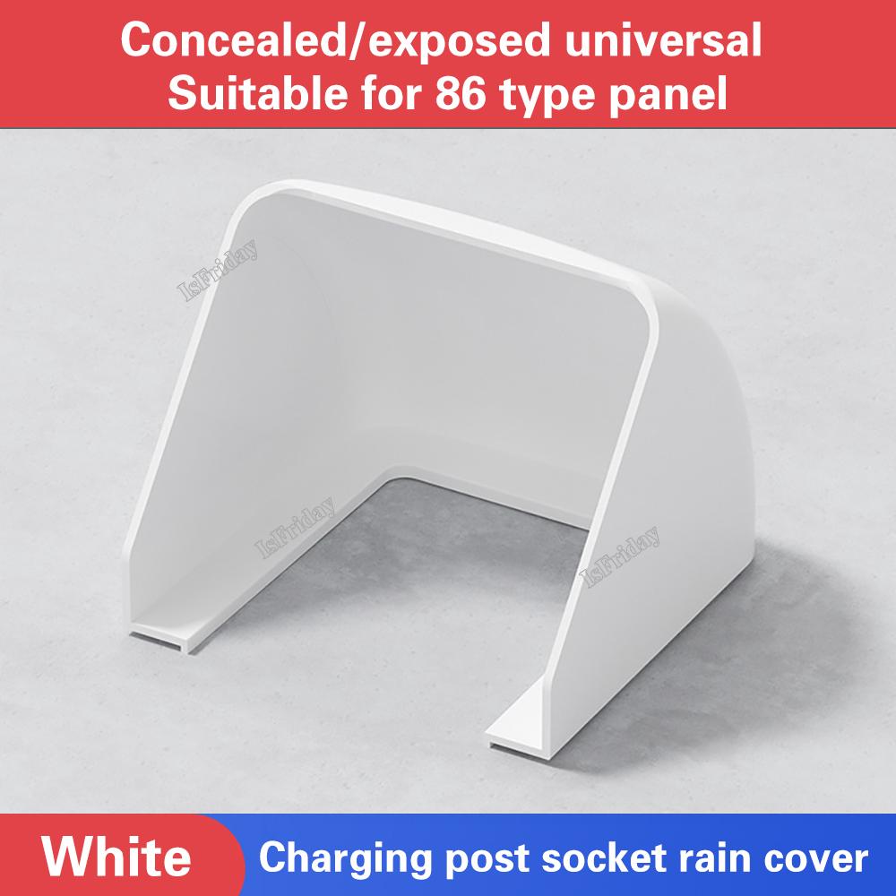 Caixa Tomada de Banheiro Exterior Caixa à Prova d'Água Proteção Tomada Interruptor Capa Protetora Plugue Elétrico Capa à Prova de Chuva