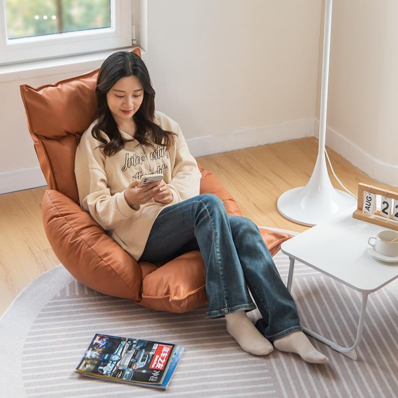 Adjustable Folding Tatami Chair - Lazy Sofa with Backrest for Reading, Balcony & Window Relaxation, bedroom chair, lounge chair