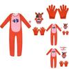 Children's Christmas Halloween Costume Cosplay Party Jumpsuit Milk Silk Fabric Game Theme 139 Colors Various Sizes