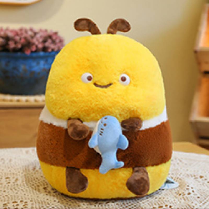 Toy Bee Stuffed Clown Mango Shark Vegetable Decoration Doll Pillow Gift Children