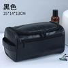 New Hanging Makeup Storage bag Large Capacity PU Leather Wash Bag Double layered Men cosmetic bag travel essentials organizer