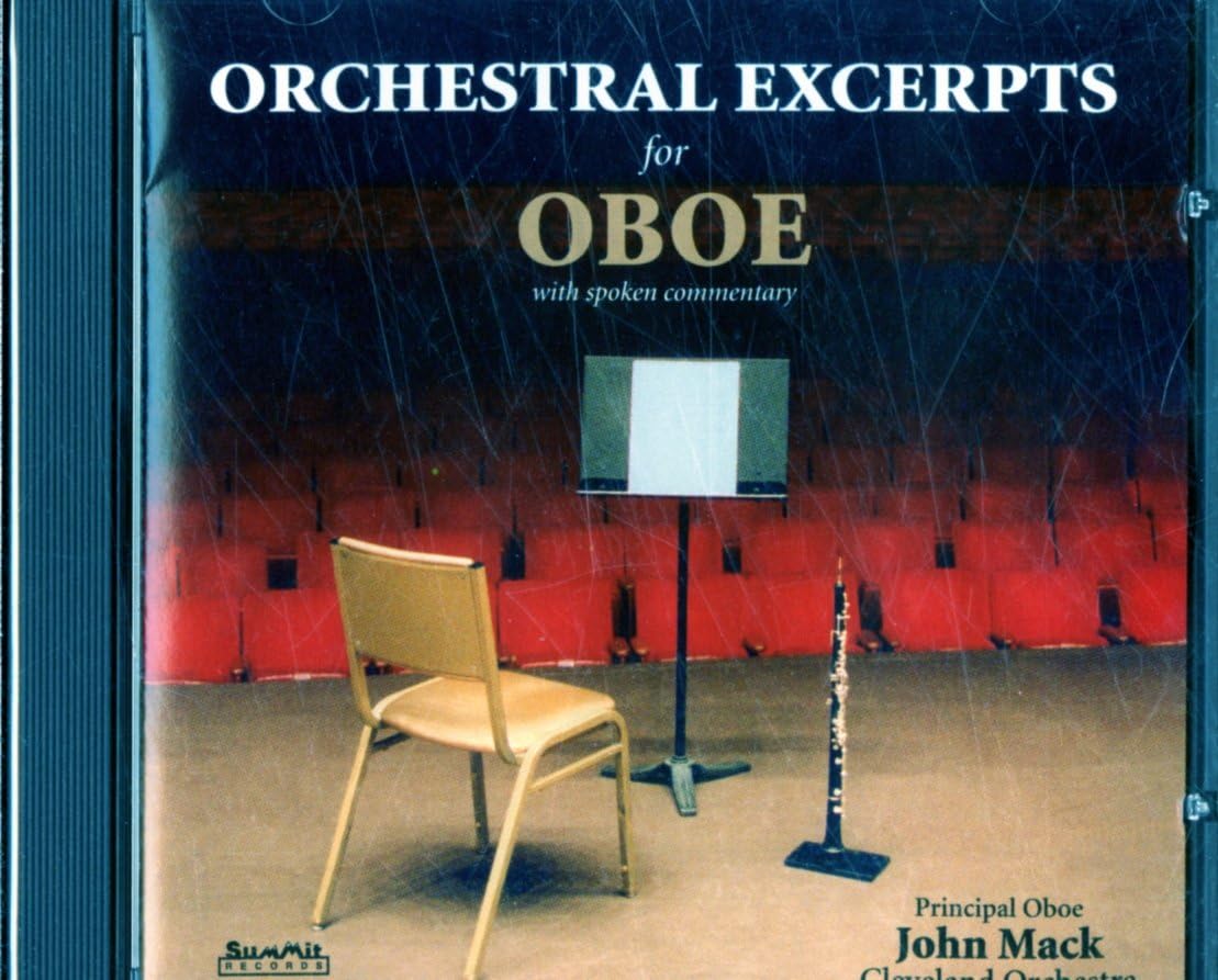 

CD JOHN MACK - Orchestral Excerpts for Oboe DCD160 US Classical Used