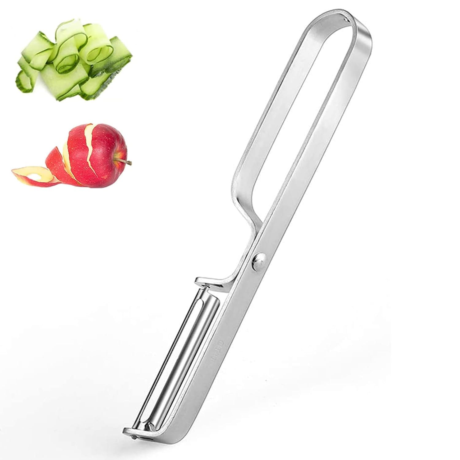 RSINC Stainless Steel Cutter | Kitchen Vegetable Peeler-Stainless Steel  Peeler for Vegetable and Carrot Fruit Kitchen Peeling  Peeling Machine Silver