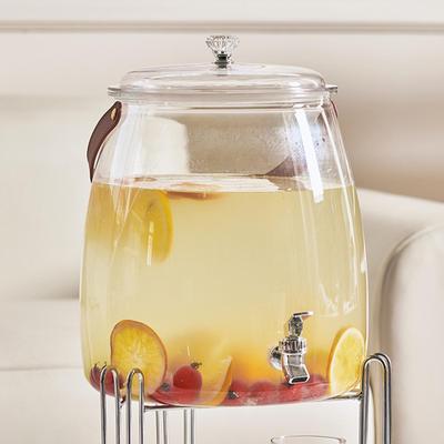 Water Kettle With Faucet Beverage Dispenser Cold Juice Lemonade Drinks Bucket Liquid Storage Tank Outdoor Fridge Organizer