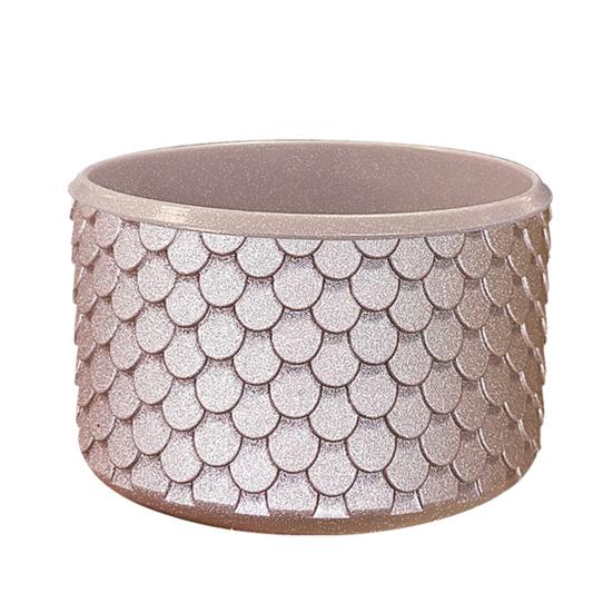 Ice Cup Base Protector Silicone Boot, Fish Scale Pattern Decor, Soft Elastic Water Bottle Tumbler Accessories for Travel Protective Sleeve, Anti-Slip