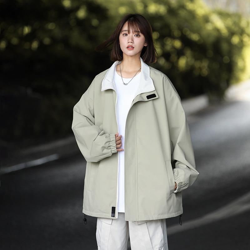 

Couple Jacket Men and Women Lapel Spring Clothes New Casual Men Work Clothes Outdoor Double 3XL