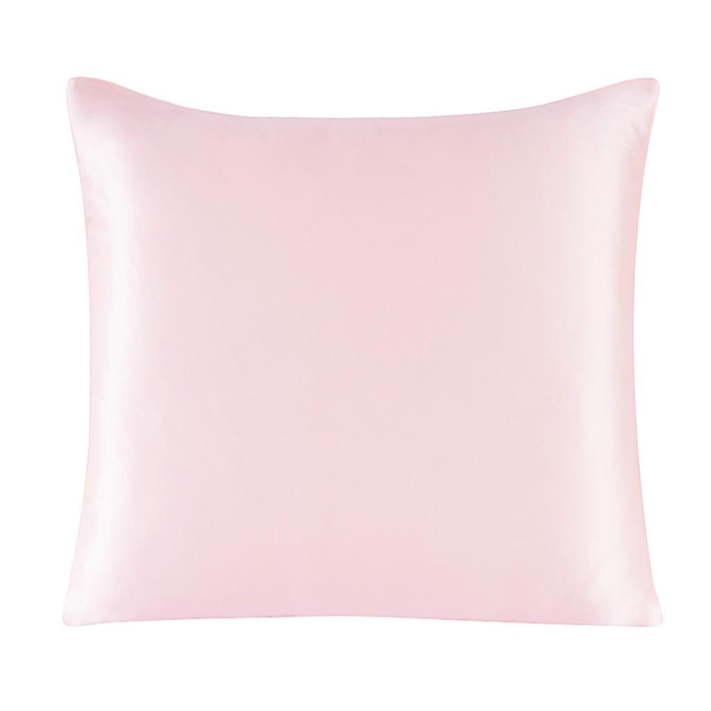 100% Pure Silk Pillowcase With Zipper Cushion Pillow Cover Solid Multicolor Many Sizes 40x40cm 80x80cm