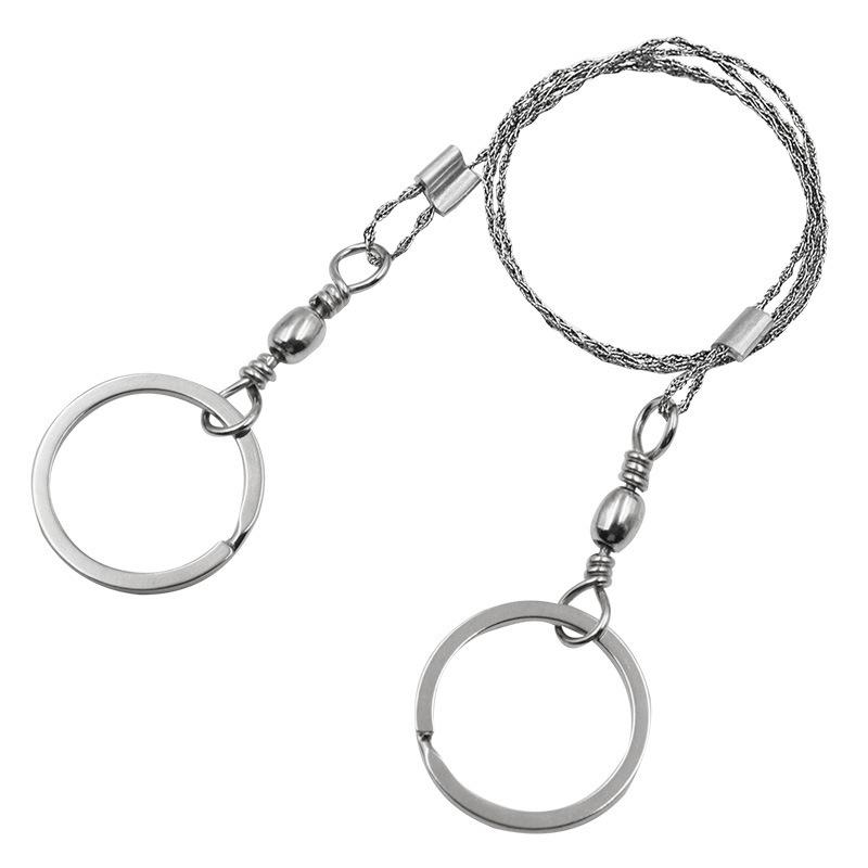 Stainless Steel Multi-Purpose Pocket Wire Saw for Camping and Survival