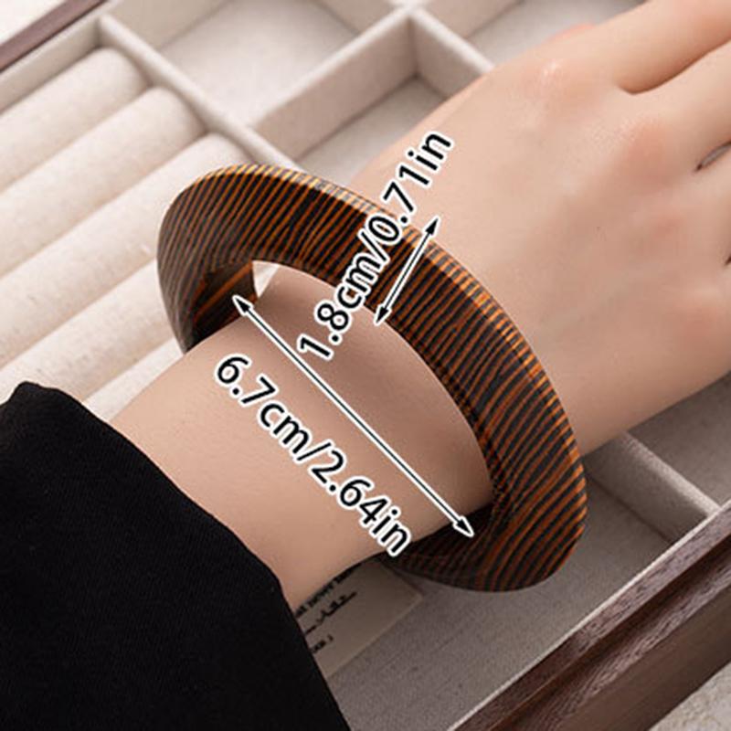 Chinese Retro Ethnic Style Wooden Bracelet with a High-end Feel Simple and Niche Solid Wood Element Bracelet Handmade Accessory