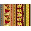 African Tambourine Geometric Lines Carpets for Living Room Anti-slip Carpet for Bedroom and Kitchen Floor Mats Home Decor Rug