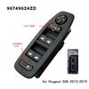 96749624ZD For Peugeot 208 2008 2013-,Front Left Driver Side Electric Power Window Switch Master Glass Lifter Control Button
