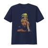 Erykah Badu Rap tour short sleeve black shirt vintage Washed homme graphic Casual Top For Everyday Wear designer clothes