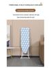 Reinforced Foldable Ironing Board with Handheld Rack - High-Grade Household Accessory