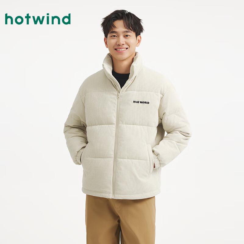 Hotwind Men s Classic Stand-Collar Padded Jacket XL