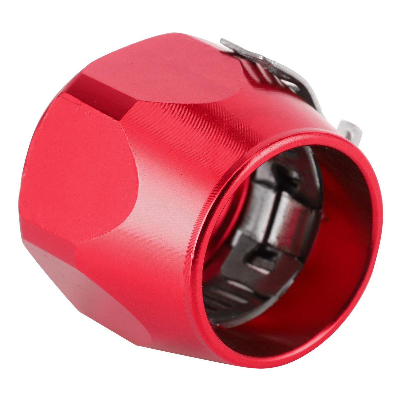 Финишный хомут для шланга, финишный соединитель для топлива, масла, дизеля, газа, воздуха, воды, 10AN, алюминиевый сплав, красный красный