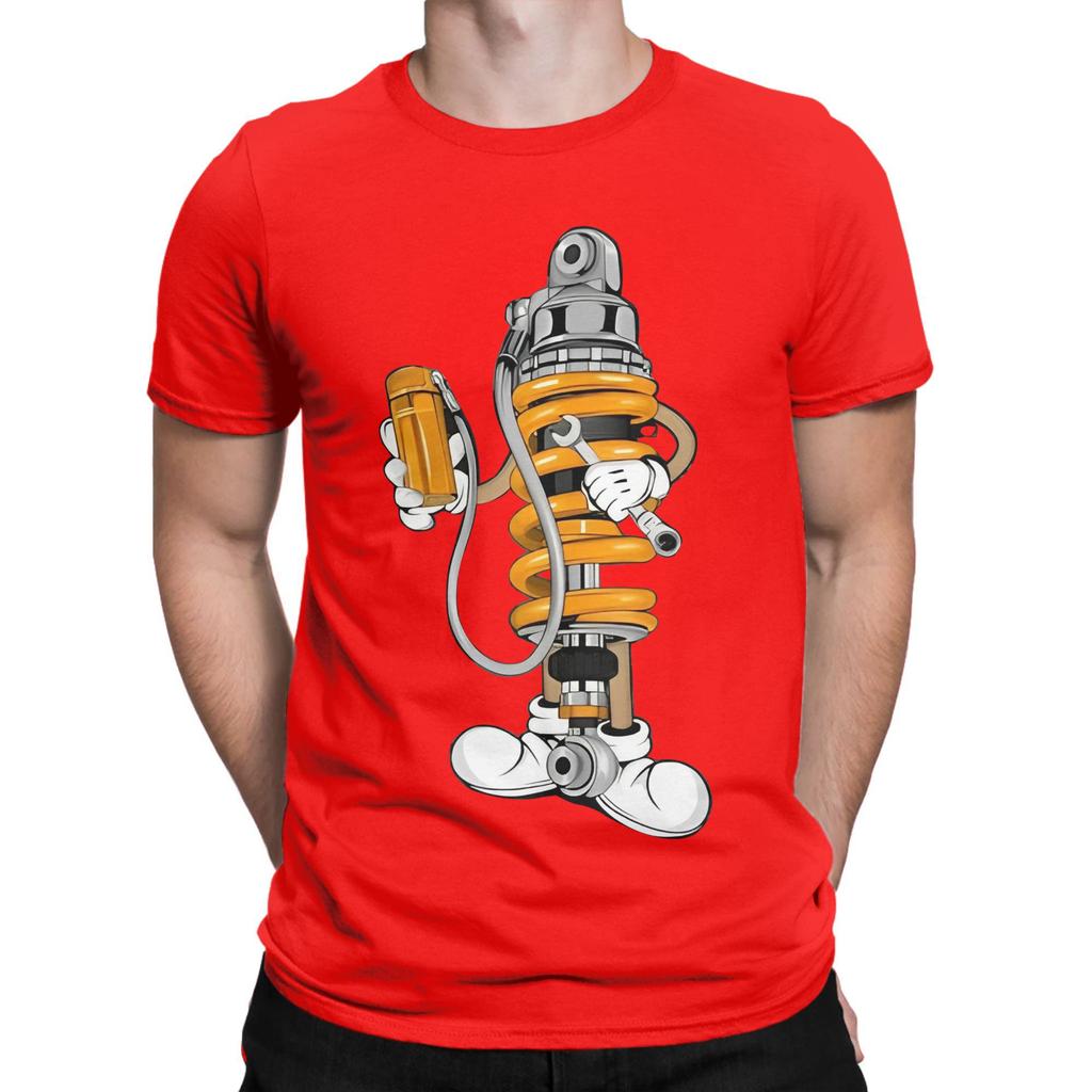 Ohlins Motorcycle 3 T Shirts Mens  100 Cotton Vintage TShirt Round Collar  Tee Shirt Short Sleeve Clothing Original
