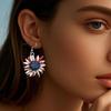 American Flag Independence Day Acrylic Earrings Pendant, Women's Gift, Decoration, Holiday. 2D