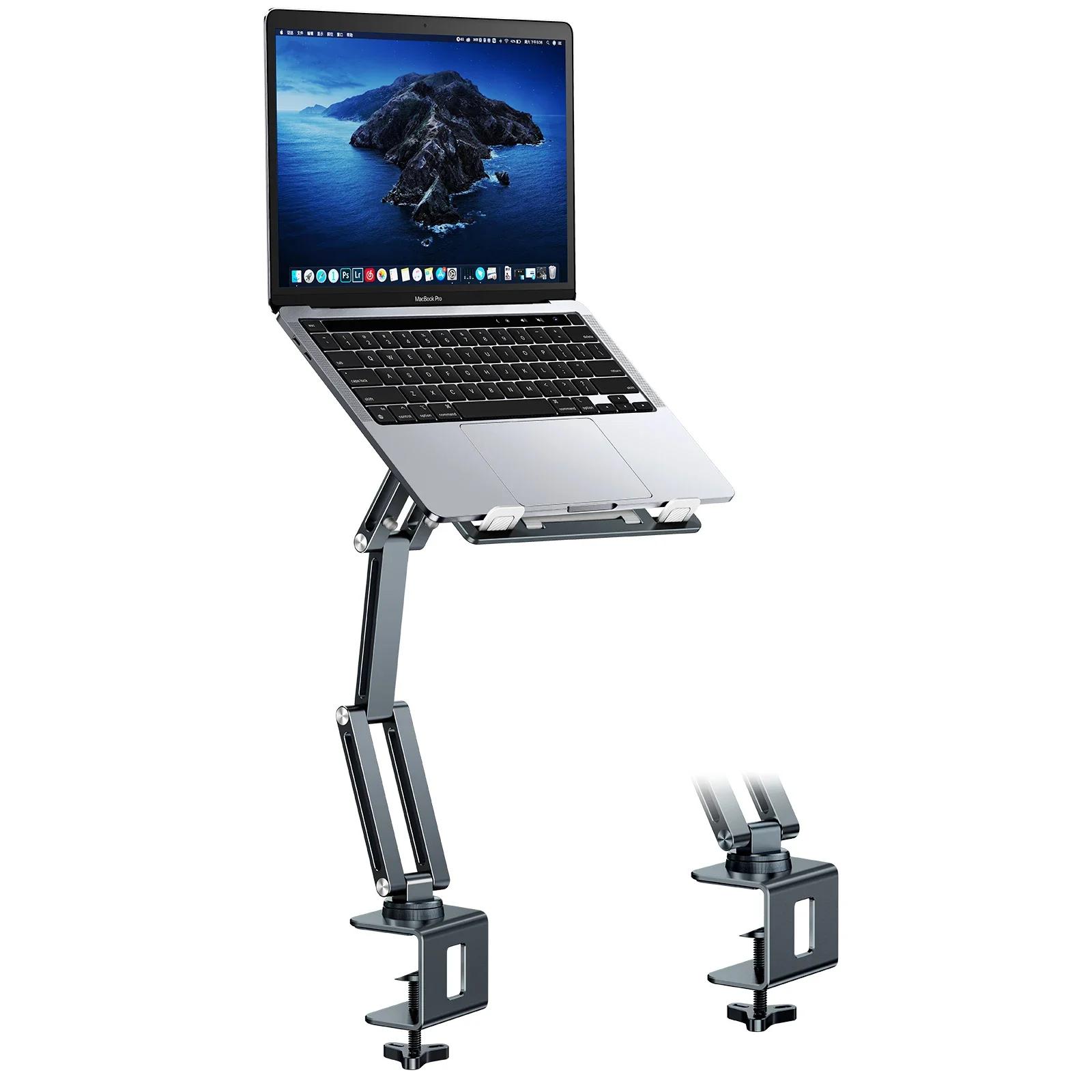 

Oatsbasf Tablet Holder Stand Hightening Support for iPad Pad Laptop Stand 360° Rotatable Reading Stand Holder Long Arm Desktop