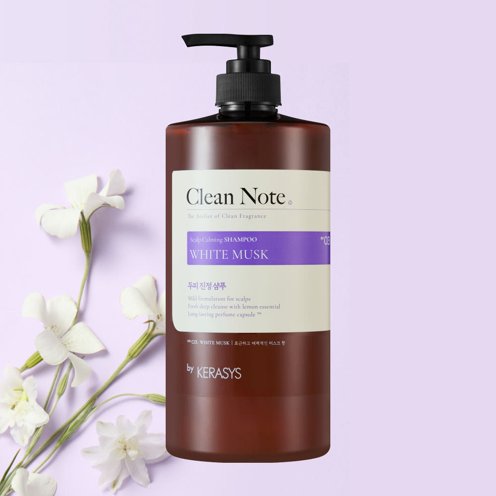 KERASYS Clean Note Perfumed Shampoo White Musk 1L