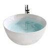 TLXT Large Round Freestanding Soaking Bathtub
