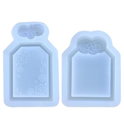 Resin Shaker Molds Silicone Resin Casting Molds Epoxy Quicksand Molds for DIY Pendant Charms Jewelry Making Accessories