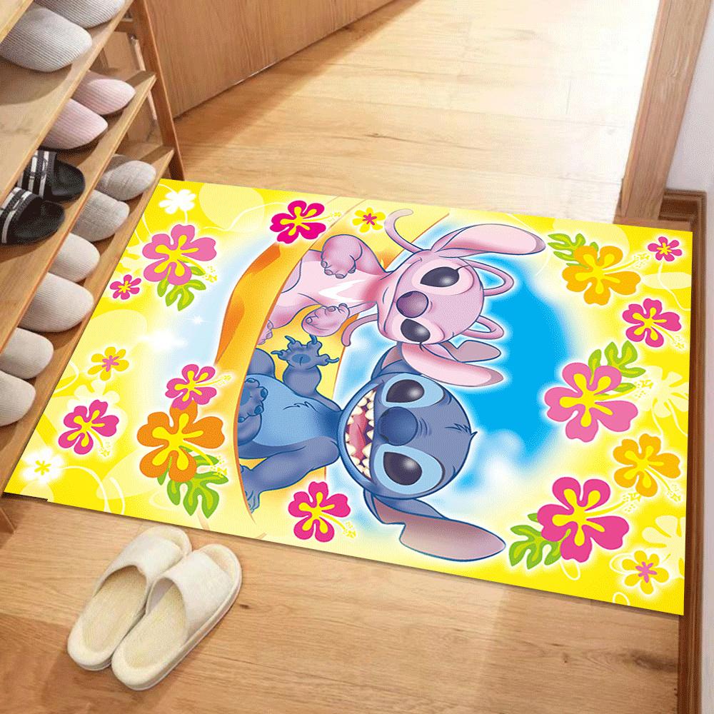 1pc Lilo-and-Stitch-(31)_01 Carpet Area Rug, Bedroom, and Playroom Durable, Stain-Resistant, and Easy To Clean, Living Room